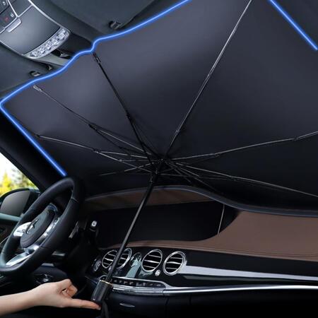[단독최저가] 더쎈 차량용 3세대 우산형 햇빛 가리개(소형,대형)